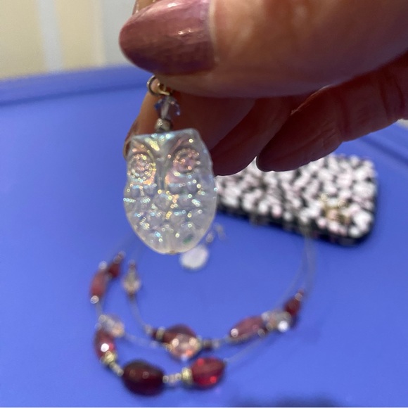 Cute Owl earring - Picture 2 of 2